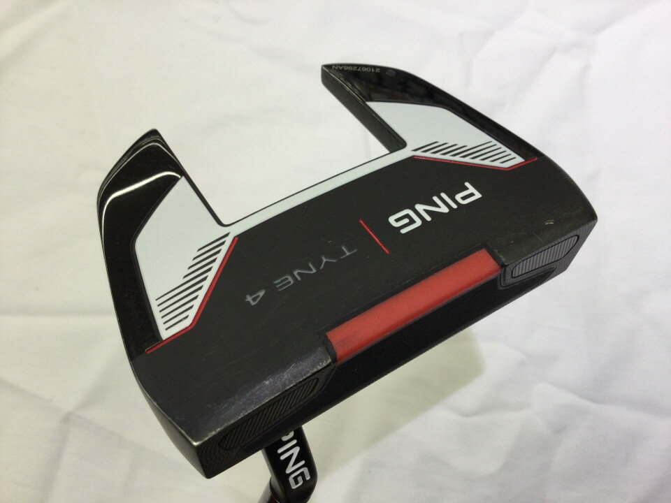 【中古】ピン 2021 TYNE 4 パター 34.0インチ ヘッドカバーあり オリジナルスチール Cランク 右利き用 PING ゴルフクラブ ゴルフドゥ ゴルフ用品 GOLF DO 中古ゴルフクラブ