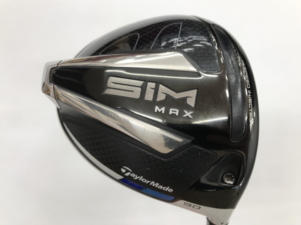 【中古】テーラーメイド SIM MAX ドライバー 9° Sフレックス 45.75インチ ヘッドカバーあり TENSEI BLUE TM50 Cランク 右利き用 Taylormade ゴルフクラブ ゴルフドゥ ゴルフ用品 GOLF DO 中古ゴルフクラブ