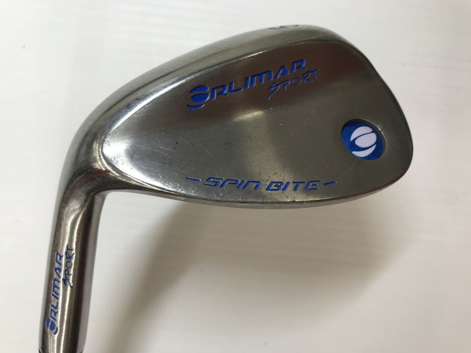 【中古】オリマー ORLIMAR SPORT SPIN BITE ウェッジ 56° 35.0インチ オリジナルスチール Cランク 左利き用 ORLIMAR ゴルフクラブ ゴルフドゥ ゴルフ用品 GOLF DO 中古ゴルフクラブ