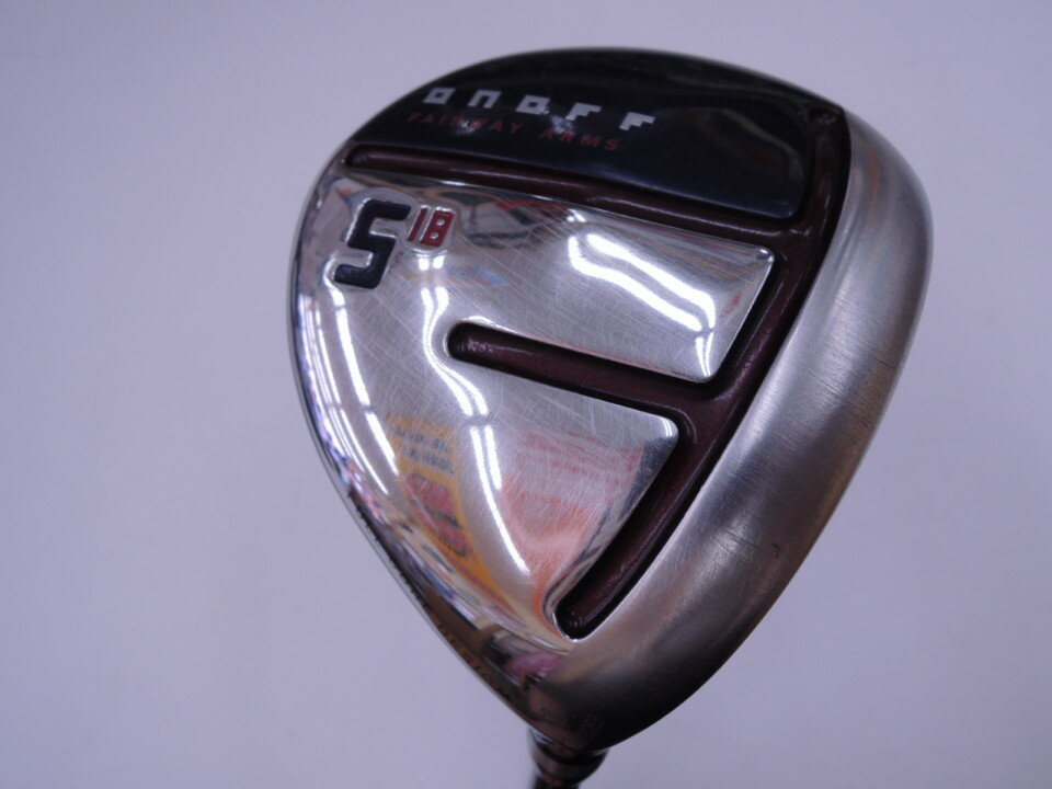【中古】グローブライド ONOFF FAIRWAY ARMS AKA 2020 フェアウェイウッド 5W 18° R2フレックス 41.75インチ ヘッドカバーあり SMOOTH KICK MP-520F Dランク 右利き用 GLOBERIDE ゴルフクラブ ゴルフドゥ ゴルフ