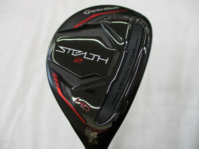 テーラーメイド STEALTH2 HD ユーティリティ 23° Sフレックス 39.75インチ ヘッドカバーあり TENSEI RED TM60 Cランク 右利き用 Taylormade ゴルフクラブ ゴルフドゥ ゴルフ用品 GOLF DO 中古ゴルフ