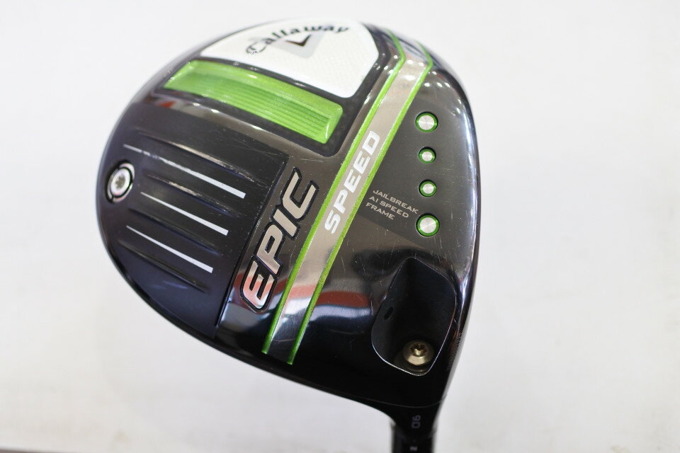 【中古】キャロウェイ EPIC SPEED ドライバー 9° SRフレックス 45.75インチ ヘッドカバーあり Speeder　569EVOLUTION　2 リシャフト品 Cランク 右利き用 Callaway ゴルフクラブ ゴルフドゥ ゴルフ用品 GOLF