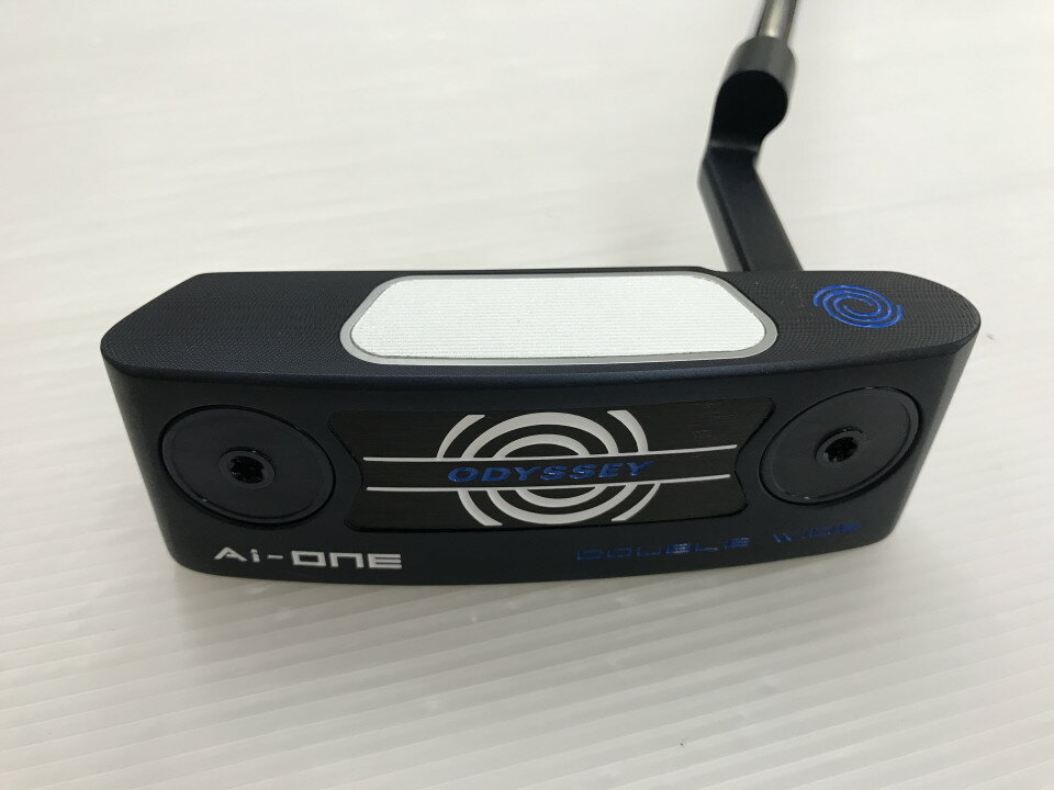 【中古】オデッセイ Ai-ONE DOUBLE WIDE CH パター 33.0インチ ヘッドカバーあり オリジナルスチール Bランク 右利き用 ODYSSEY ゴルフクラブ ゴルフドゥ ゴルフ用品 GOLF DO 中古ゴルフクラブ