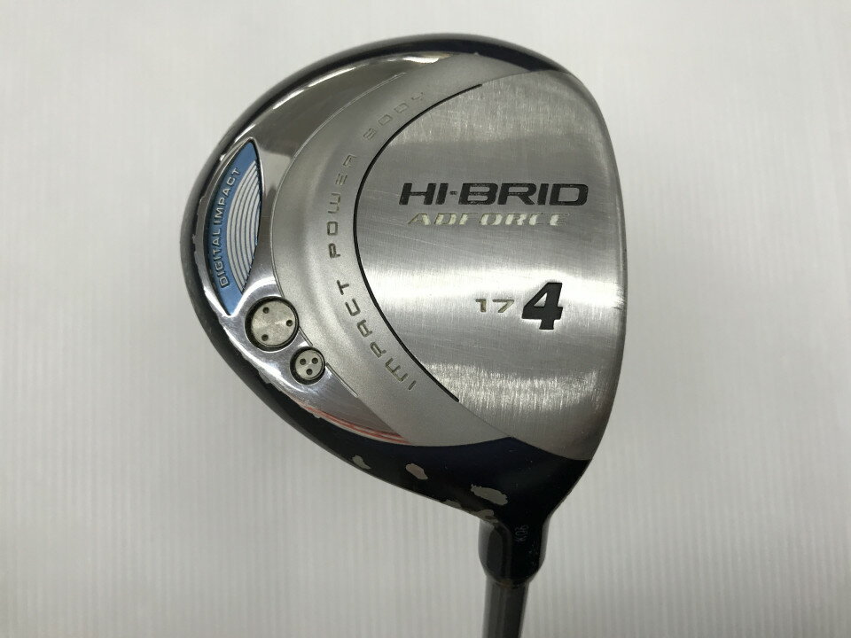 【中古】【訳あり】【レディースモデル】ダンロップ ハイブリッド アドフォース フェアウェイウッド 4W 17° Lフレックス 41.5インチ HB300L Dラ...