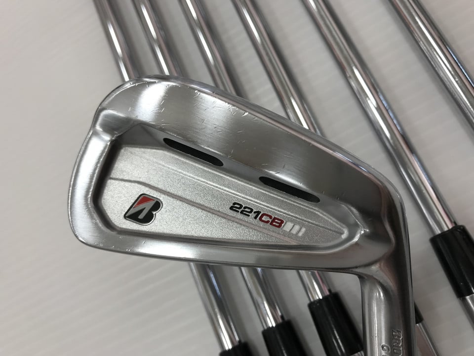 【中古】ブリヂストン 221CB アイアンセット S200フレックス 37.75インチ ダイナミックゴールド Cランク 右利き用 BRIDGESTONE ゴルフクラブ ゴルフドゥ ゴルフ用品 GOLF DO 中古ゴルフクラブ