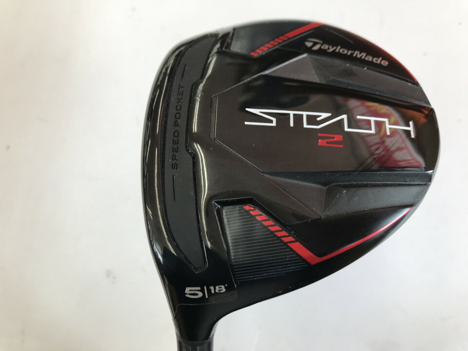 【中古】テーラーメイド STEALTH2 フェアウェイウッド 5W 18° Sフレックス 42.5インチ TENSEI RED TM50 Dランク 左利き用 Taylormade ゴルフクラブ ゴルフドゥ ゴルフ用品 GOLF DO 中古ゴルフクラブ
