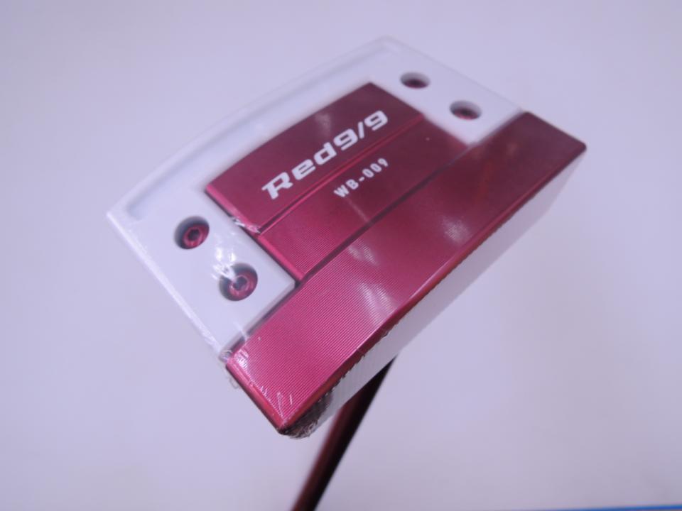 【中古】キャスコ Red 9/9 WB-009 パター 34.0インチ ヘッドカバーあり Red 9/9 Sランク 右利き用 Kasco ゴルフクラブ ゴルフドゥ ゴルフ用品 GOLF DO 中古ゴルフクラブ
