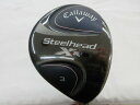 【中古】キャロウェイ Steelhead XR フェアウェイウッド 3W 15° Sフレックス 42.25インチ ヘッドカバーあり Speeder EVOLUTION 3 FW60 Dランク 右利き用 Callaway ゴルフクラブ ゴルフドゥ ゴルフ用品 GOLF D