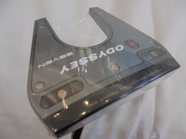 【中古】オデッセイ TRI-HOT 5K SEVEN パター 34.0インチ ヘッドカバーあり STROKE LAB 70C RED Sランク 右利き用 ODYSSEY ゴルフクラブ ゴルフドゥ ゴルフ用品 GOLF DO 中古ゴルフクラブ