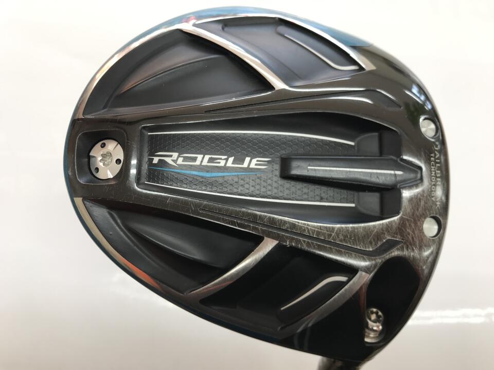 【中古】キャロウェイ ROGUE US ドライバー 9.0° Sフレックス 45.0インチ KUROKAGE　US70G リシャフト品 Cランク 右利き用 Callaway ゴルフクラブ ゴルフドゥ ゴルフ用品 GOLF DO 中古