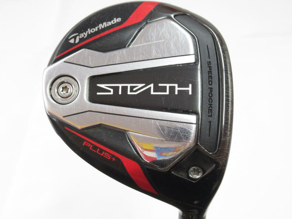 【中古】テーラーメイド STEALTH PLUS+ フェアウェイウッド 3W 15° Sフレックス 43.0インチ ヘッドカバーあり ツアーAD UB-6 Cランク 右利き用 Taylormade ゴルフクラブ ゴルフドゥ ゴルフ用品 GOLF DO 中