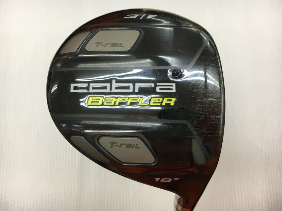 【1日限定】8月1日00:00~23:59 対象商品限定ポイント5倍！【中古】【訳あり】コブラ バフラー T-rail フェアウェイウッド 3W 16° Sフレックス 43.25インチ ツアーAD バフラー T-rail Dランク 右利き用 Cのサムネイル