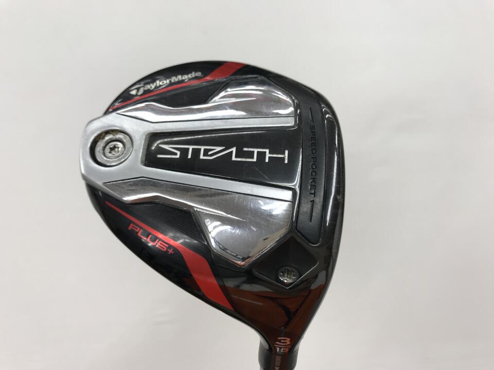 【中古】テーラーメイド STEALTH PLUS+ フェアウェイウッド 3W 15° Sフレックス 43.0インチ BFW　FW55 リシャフト品 Cランク 右利き用 Taylormade ゴルフクラブ ゴルフドゥ ゴルフ用品 GOLF DO 中古ゴルフ