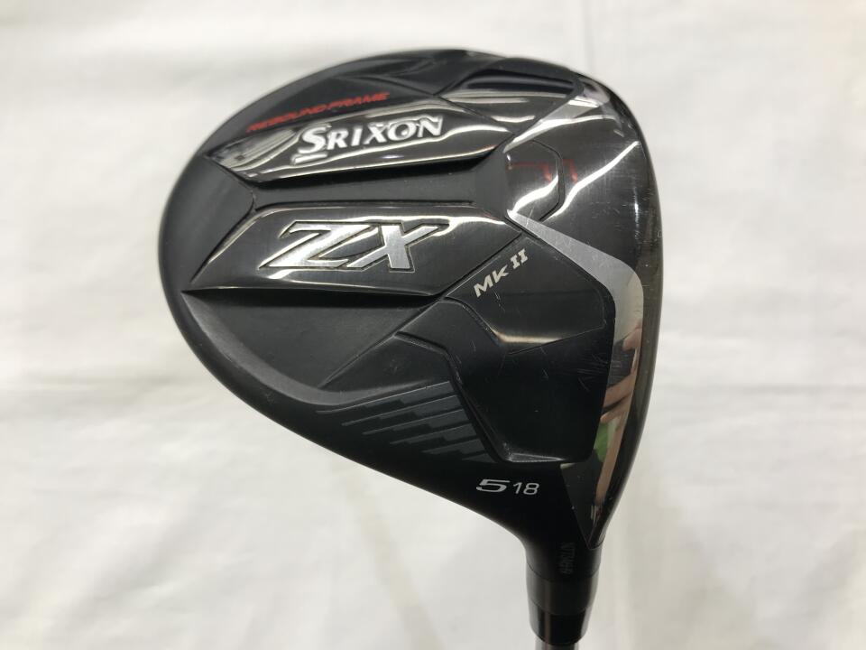 中古】ダンロップ SRIXON ZX Mk2 フェアウェイウッド 5W 18° S 中古】ダンロップ SRIXON ZX Mk2 フェアウェイウッド 5W 18° S