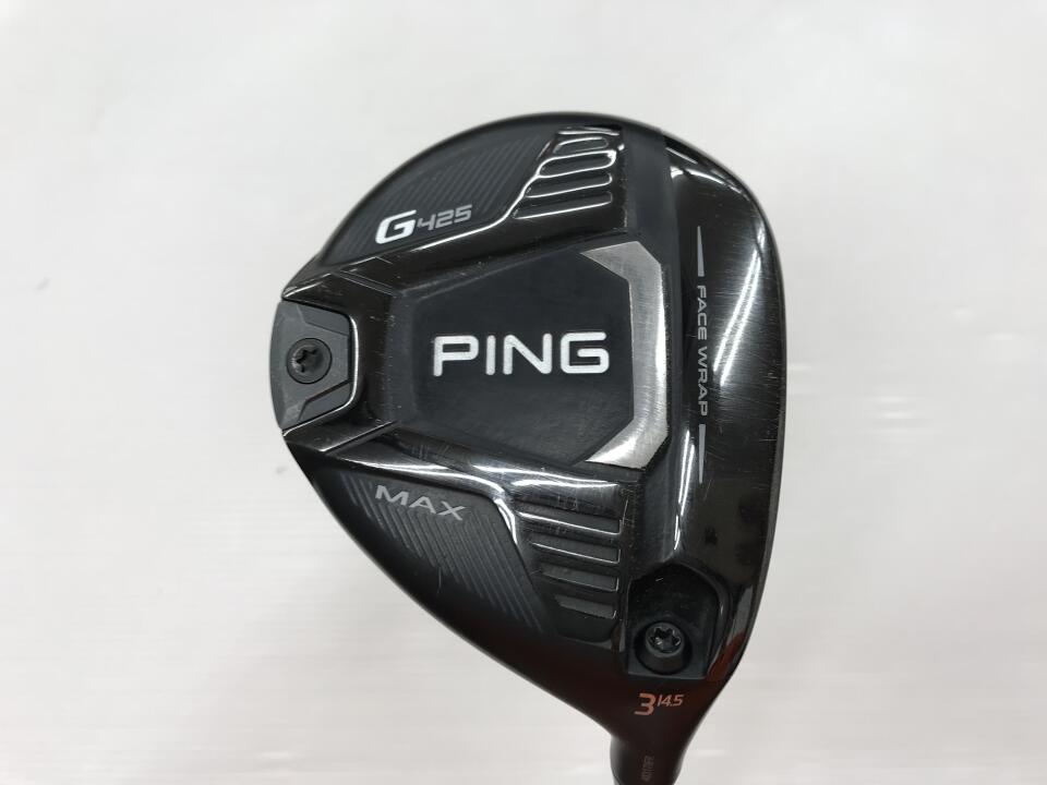 【中古】ピン G425 MAX フェアウェイウッド 3W 14.5° Xフレックス 43.0インチ ヘッドカバーあり ディアマナS73 リシャフト品 Cランク 右利き用 PING ゴルフクラブ ゴルフドゥ ゴルフ用品 GOLF DO 中古