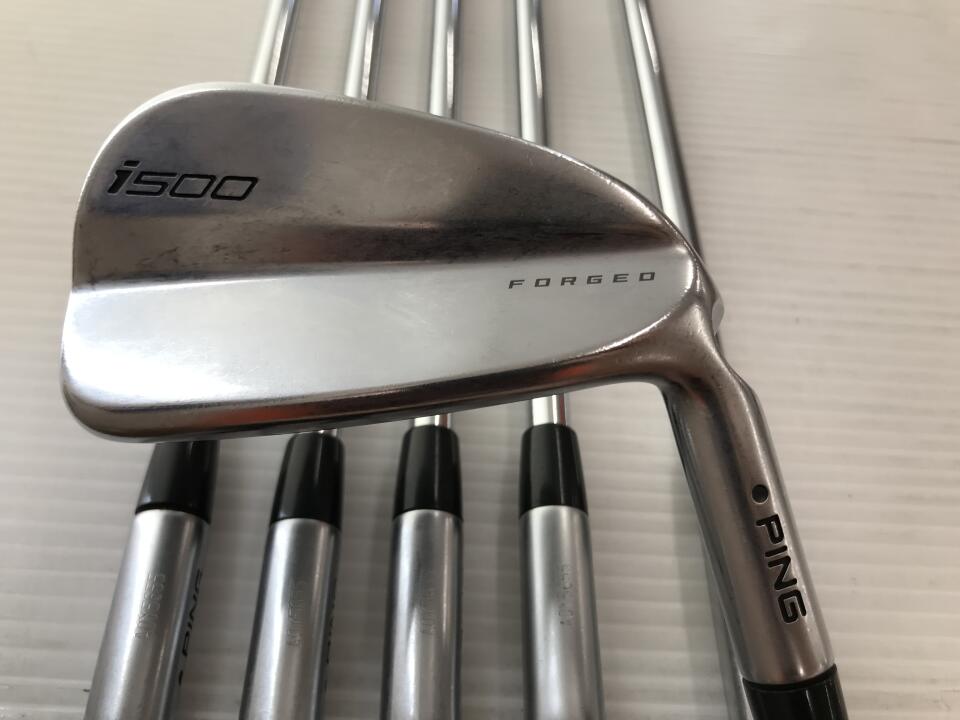 【中古】ピン i500 アイアンセット Sフレックス 37.5インチ NSプロ Zelos 7 Cランク 右利き用 PING ゴルフクラブ ゴルフドゥ ゴルフ用品 GOLF DO 中古ゴルフクラブ