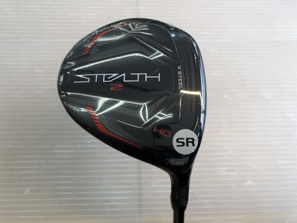 【中古】テーラーメイド STEALTH2 HD フェアウェイウッド 7W 23° SRフレックス 41.75インチ ヘッドカバーあり TENSEI RED TM50 Sランク 右利き用 Taylormade ゴルフクラブ ゴルフドゥ ゴルフ用品 GOLF DO 中