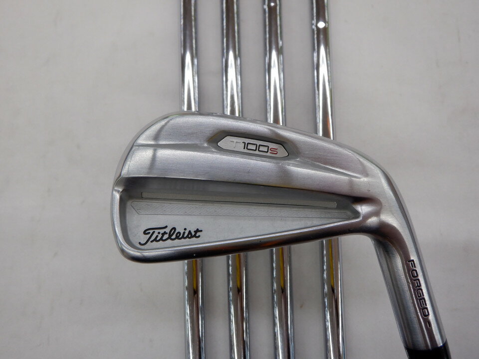 【中古】タイトリスト T100・S 2021 アイアンセット Sフレックス 37.5インチ NSプロ105T Cランク 右利き用 Titleist ゴルフクラブ ゴルフドゥ ゴルフ用品 GOLF DO 中古ゴルフクラブ