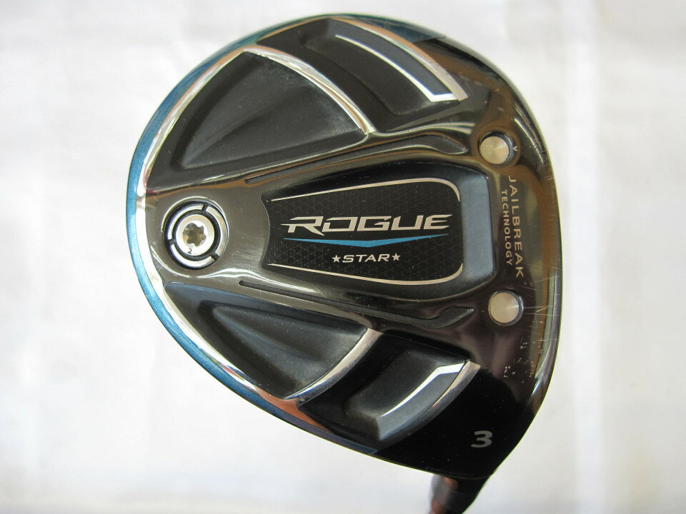 【中古】キャロウェイ ROGUE STAR フェアウェイウッド 3W 15° Sフレックス 43.25インチ ヘッドカバーあり Speeder EVOLUTION for CW 50 Cランク 右利き用 Callaway ゴルフクラブ ゴルフドゥ ゴルフ用品 GOLF DO