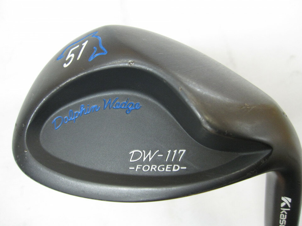 【中古】キャスコ Dolphin Wedge DW-117 FORGED ウェッジ 51° Sフレックス 35.25インチ KBS TOUR 90 HY-REV 2.0 Cランク 右利き用 Kasco ゴルフクラブ ゴルフドゥ ゴルフ用品 GOLF DO 中古ゴルフクラブ