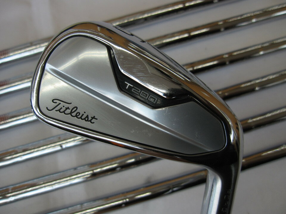 【中古】タイトリスト T200 2021 アイアンセット 25° Sフレックス 38.0インチ NSプロ880AMC Cランク 右利き用 Titleist ゴルフクラブ ゴルフドゥ ゴルフ用品 GOLF DO 中古ゴルフクラブ