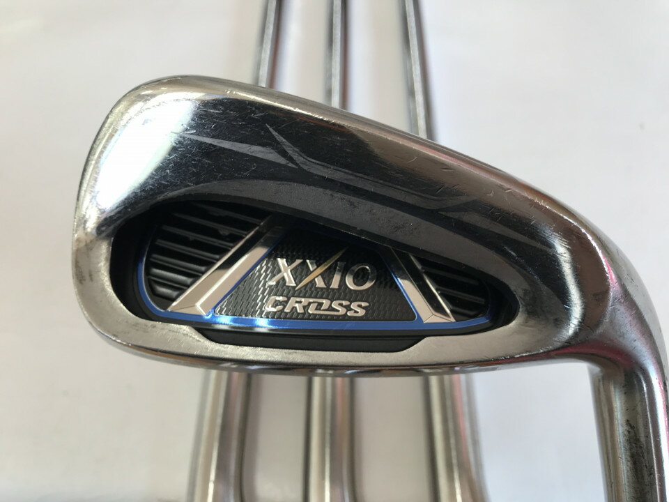 【中古】ダンロップ XXIO CROSS アイアンセット Rフレックス 37.75インチ NSプロ Zelos 7 Cランク 右利き用 DUNLOP ゴルフクラブ ゴルフドゥ ゴルフ用品 GOLF DO 中古ゴルフクラブ 【エントリーでポインのサムネイル