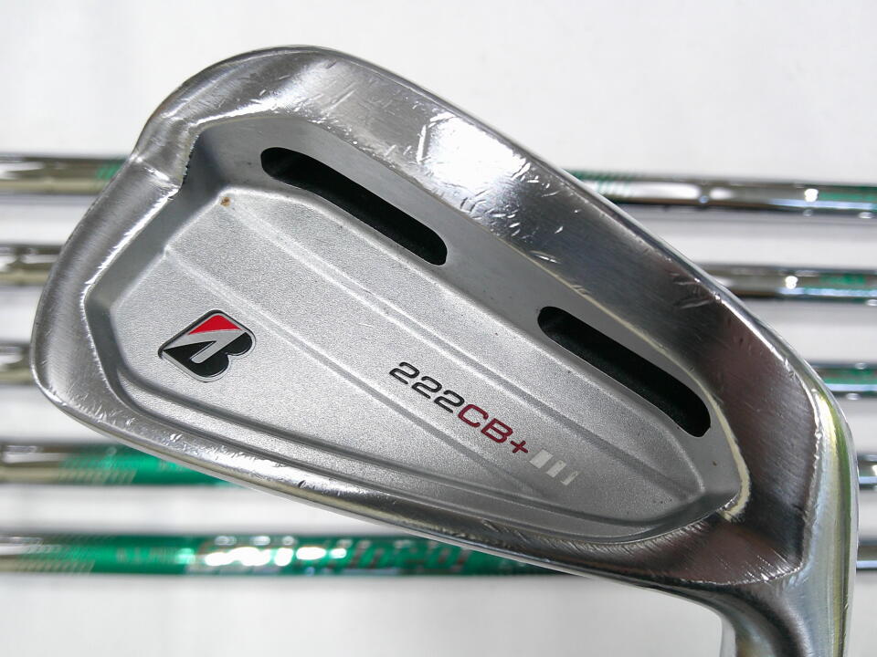 【中古】ブリヂストン 222CB+ アイアンセット 24° Sフレックス 38.25インチ NSプロ950GH neo Cランク 右利き用 BRIDGESTONE ゴルフクラブ ゴルフドゥ ゴルフ用品 GOLF DO 中古ゴルフクラブ