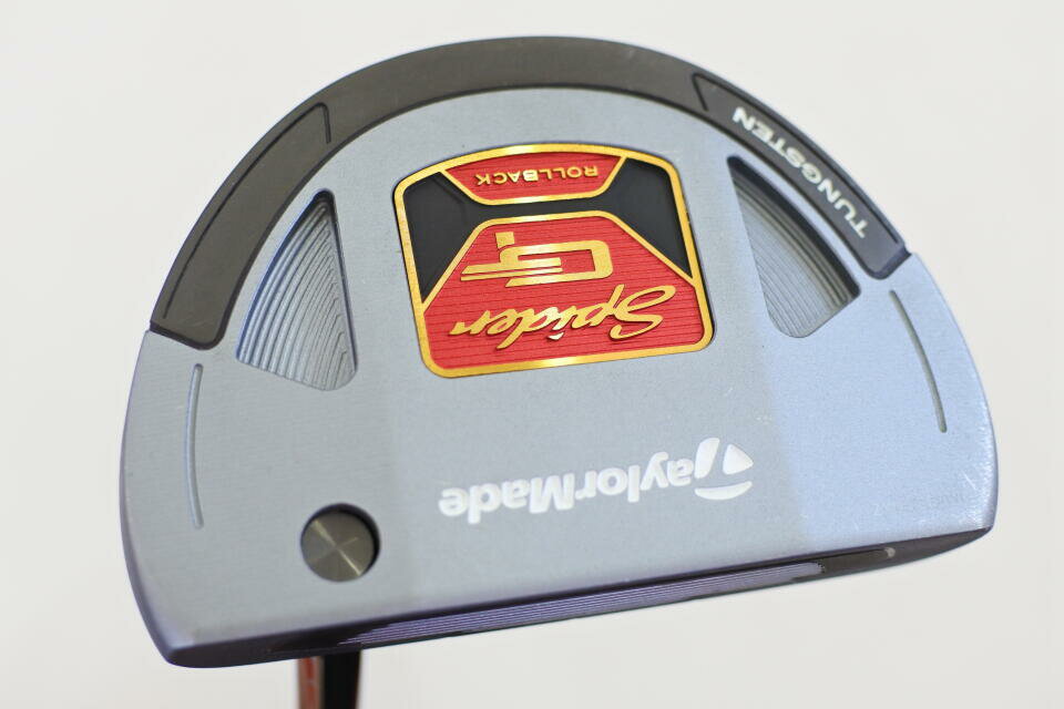 【中古】テーラーメイド Spider GT ROLLBACK SINGLE BEND パター 34.0インチ ヘッドカバーあり オリジナルスチール Cランク 右利き用 Taylormade ゴルフクラブ ゴルフドゥ ゴルフ用品 GOLF DO 中古ゴルフク