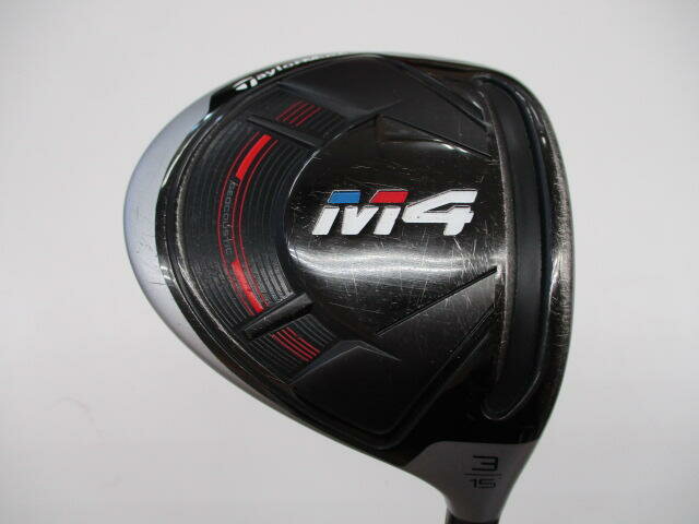 【中古】テーラーメイド M4 フェアウェイウッド 3W 15° Sフレックス 43.25インチ ヘッドカバーあり FUBUKI TM5 Dランク 右利き用 Taylormade ゴルフクラブ ゴルフドゥ ゴルフ用品 GOLF DO 中古ゴルフク
