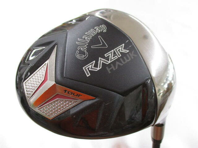 【中古】キャロウェイ RAZR HAWK TOUR ドライバー 9.5° Rフレックス 45.5インチ ディアマナ D+ 62 リシャフト品 Cランク 右利き用 Callaway ゴルフクラブ ゴルフドゥ ゴルフ用品 GOLF DO 中古ゴルフクラ
