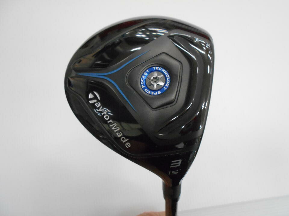【中古】テーラーメイド JET SPEED フェアウェイウッド 3W 15° SRフレックス 43.0インチ TM1-214 Cランク 右利き用 Taylormade ゴルフクラブ ゴルフドゥ ゴルフ用品 GOLF DO 中古ゴルフクラブ