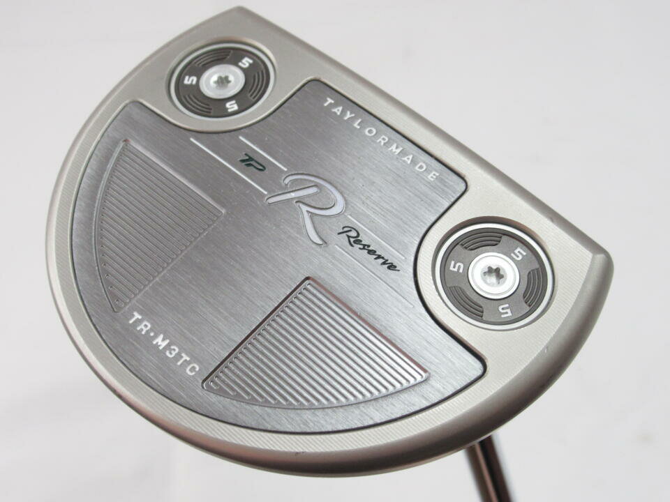 【中古】テーラーメイド TP Reserve TRUSS M3TH パター 33.0インチ ヘッドカバーあり オリジナルスチール Cランク 右利き用 Taylormade ゴルフクラブ ゴルフドゥ ゴルフ用品 GOLF DO 中古ゴルフクラブ