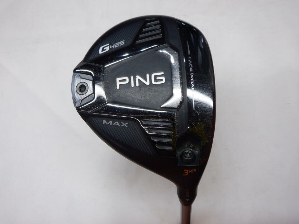【中古】ピン G425 MAX フェアウェイウッド 3W 14.5° Sフレックス 43.0インチ ヘッドカバーあり Speeder 569 EVOLUTION 6 Dランク 右利き用 PING ゴルフクラブ ゴルフドゥ ゴルフ用品 GOLF DO 中古ゴルフクラ