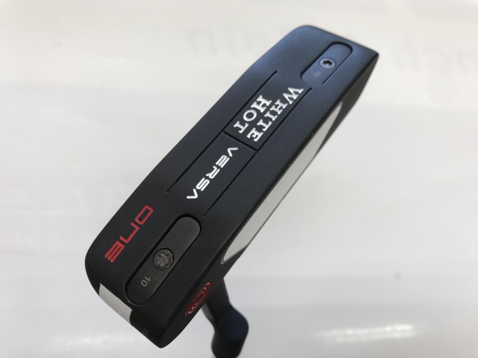 【中古】オデッセイ WHITE HOT VERSA ONE パター 34.0インチ ヘッドカバーあり オリジナルスチール Aランク 右利き用 ODYSSEY ゴルフクラブ ゴルフドゥ ゴルフ用品 GOLF DO 中古ゴルフクラブ