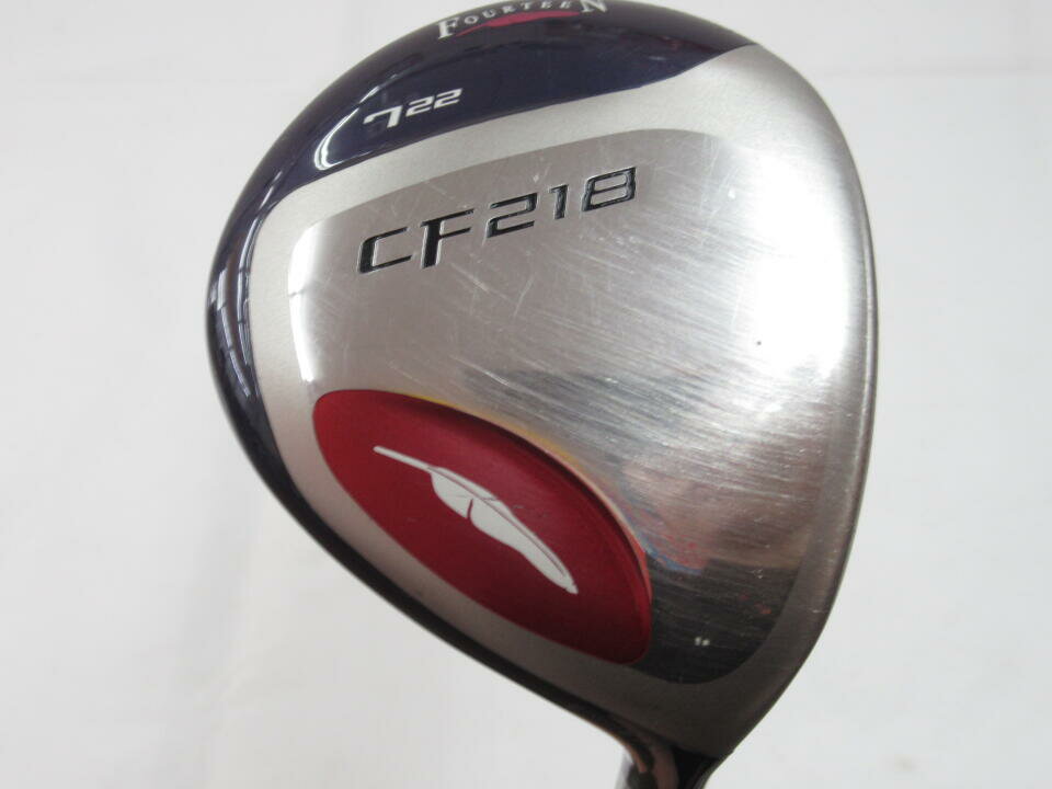 【中古】フォーティーン CF218 フェアウェイウッド 7W 22° SRフレックス 41.75インチ ヘッドカバーあり FT-15f Dランク 右利き用 FOURTEEN ゴルフクラブ ゴルフドゥ ゴルフ用品 GOLF DO 中古ゴルフクラ