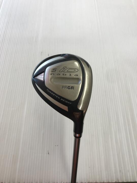 【中古】プロギア iD nabla BLACK フェアウェイウッド 5W 18° 41.5インチ iD nabla BLACK Dランク 右利き用 PRGR ゴルフクラブ ゴルフドゥ ゴルフ用品 GOLF DO 中古ゴルフクラブ