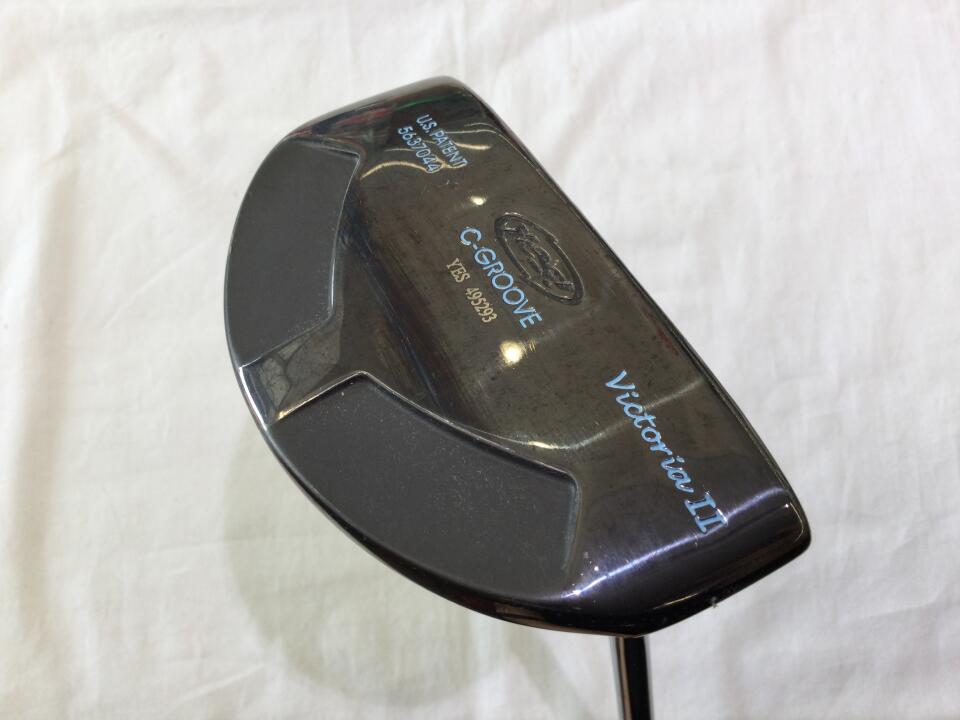 【中古】YES!GOLF C-グルーブ ピンクビクトリア2 パター 33.0インチ オリジナルスチール Cランク 右利き用 C-グルーブ ピンクビクトリア ゴルフクラブ ゴルフドゥ ゴルフ用品 GOLF DO 中古ゴルフ
