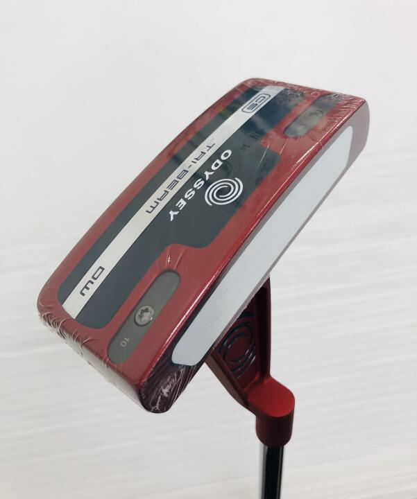 【中古】オデッセイ TRI-BEAM RED DOUBLE WIDE CS パター 34.0インチ ヘッドカバーあり STROKE LAB 70C RED Sランク 右利き用 ODYSSEY ゴルフクラブ ゴルフドゥ ゴルフ用品 GOLF DO 中古ゴルフクラブ