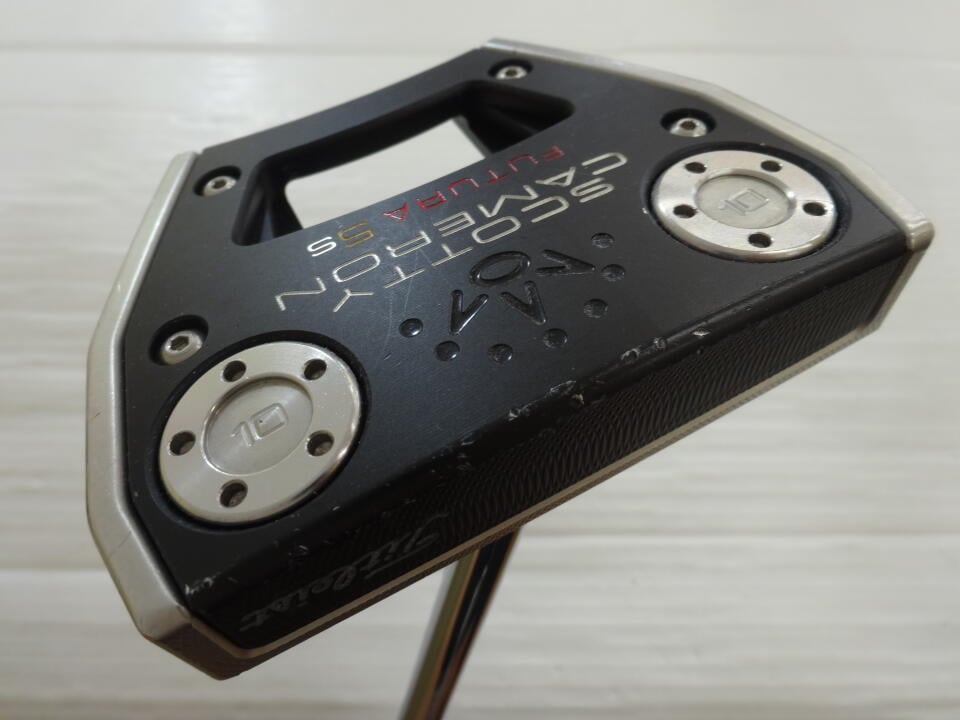 【中古】タイトリスト SC FUTURA 5S パター 34.0インチ ヘッドカバーあり オリジナルスチール Dランク 右利き用 Titleist ゴルフクラブ ゴルフドゥ ゴルフ用品 GOLF DO 中古ゴルフクラブ