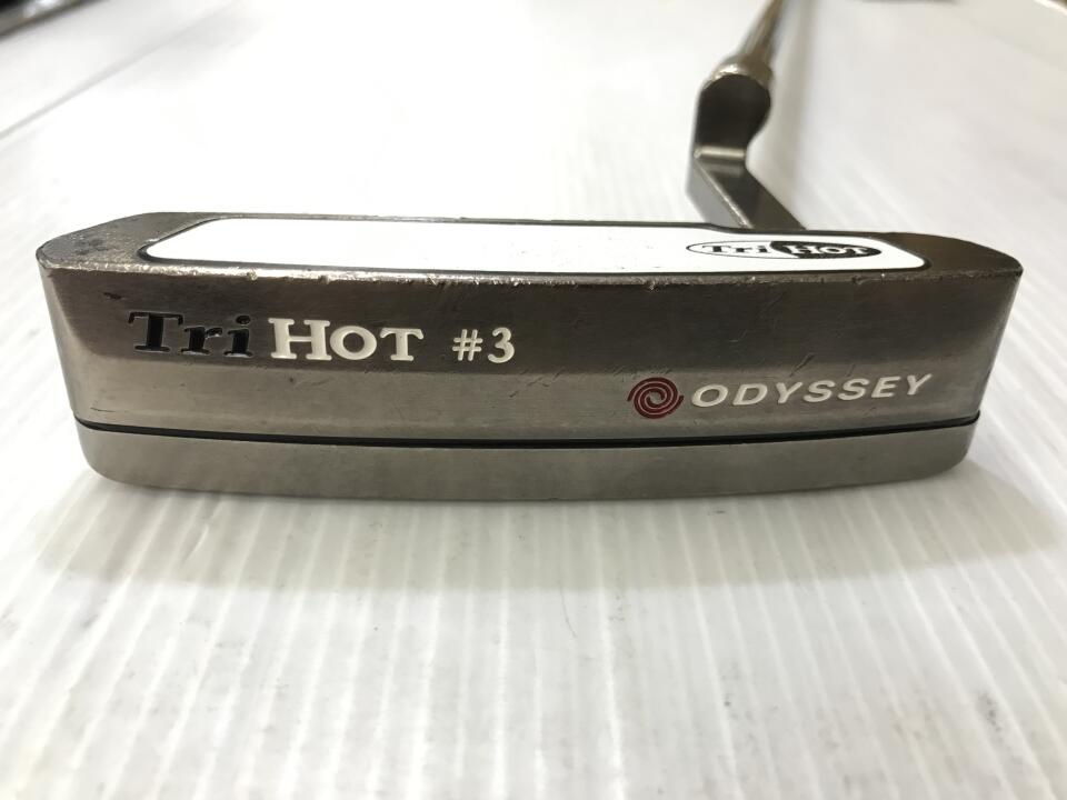 【中古】オデッセイ トライホット3 パター 33.5インチ オリジナルスチール Dランク 右利き用 ODYSSEY ゴルフクラブ ゴルフドゥ ゴルフ用品 GOLF DO 中古ゴルフクラブ