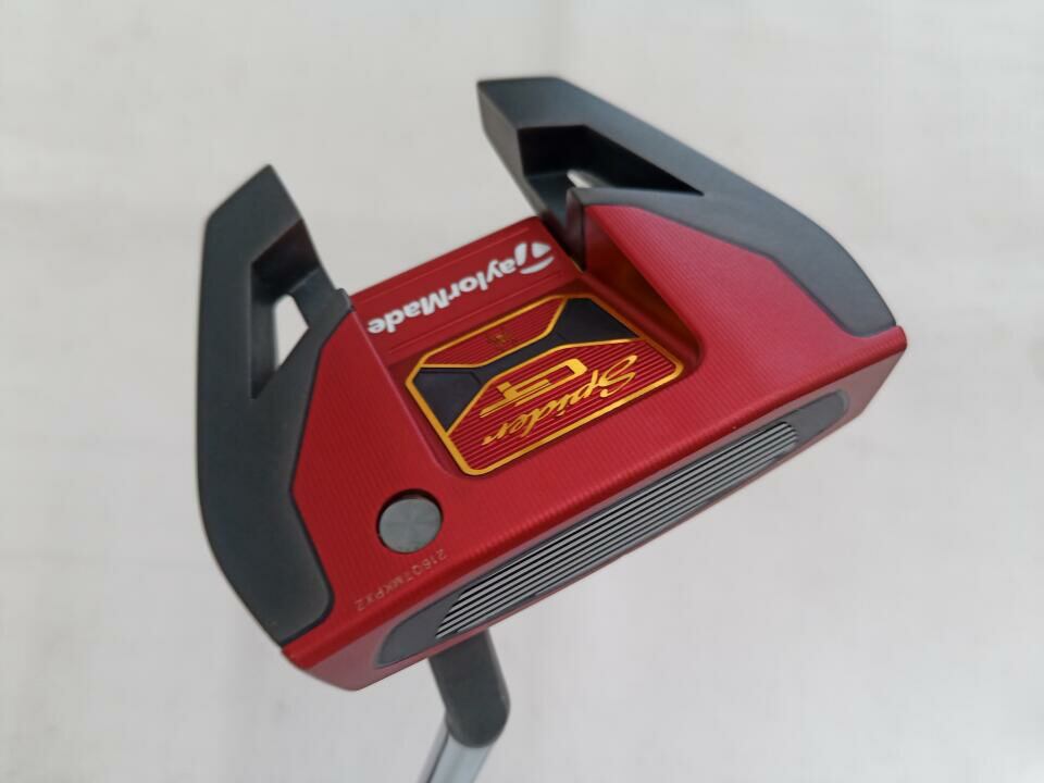 【中古】テーラーメイド Spider GT RED SINGLE BEND パター 33.0インチ ヘッドカバーあり オリジナルスチール Cランク 右利き用 Taylormade ゴルフクラブ ゴルフドゥ ゴルフ用品 GOLF DO 中古ゴルフクラブ