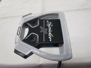 【中古】テーラーメイド Spider X CHALK WHITE SINGLE BEND パター 34.0インチ ヘッドカバーあり オリジナルスチール Dランク 右利き用 Taylormade ゴルフクラブ ゴルフドゥ ゴルフ用品 GOLF DO 中古ゴルフ