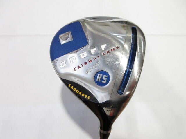 【中古】グローブライド ONOFF FAIRWAY ARMS LABOSPEC RD-247 フェアウェイウッド 5W 18° Sフレックス 42.5インチ ヘッドカバーあり HASHIRI:f50 Cランク 右利き用 GLOBERIDE ONOFF FAIRWAY ARMS LABOSPEC RD-247 ゴルフ
