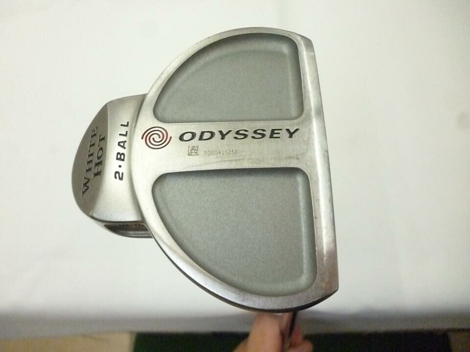 【中古】オデッセイ ホワイト ホット 2-ボール パター 35.0インチ オリジナルスチール Cランク 右利き用 ODYSSEY ホワイト ホット 2-ボール ゴルフクラブ ゴルフドゥ ゴルフ用品 GOLF DO 中古ゴ