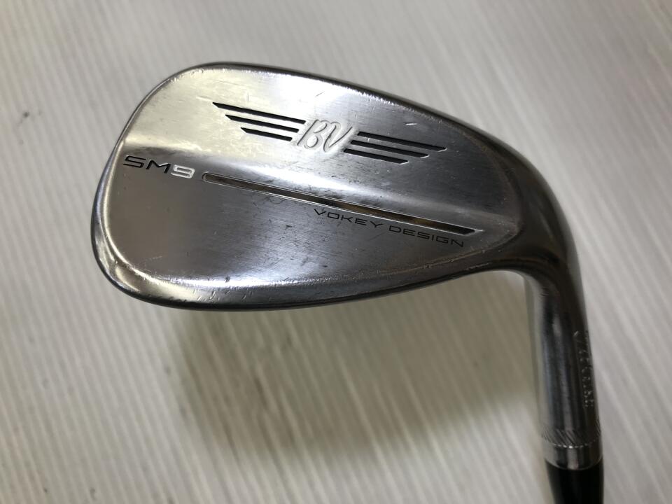 【中古】タイトリスト VOKEY SM9 ツアークローム ウェッジ 56° Sフレックス 35.25インチ NSプロ MODUS 3 TOUR 120 Dランク 右利き用 Titleist ゴルフクラブ ゴルフドゥ ゴルフ用品 GOLF DO 中古ゴルフクラブ