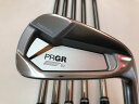 【中古】プロギア 02 IRON 2023 アイアンセット Sフレックス 38.5インチ ATTAS 80 リシャフト品 Cランク 右利き用 PRGR ゴルフクラブ ゴルフドゥ ゴルフ用品 GOLF DO 中古ゴルフクラブ