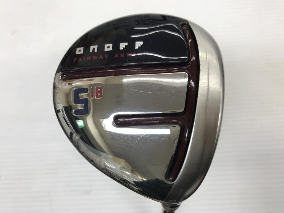 【中古】グローブライド ONOFF FAIRWAY ARMS AKA 2020 フェアウェイウッド 5W 18° SRフレックス 42.25インチ SMOOTH KICK MP-520F Dランク 右利き用 GLOBERIDE ゴルフクラブ ゴルフドゥ ゴルフ用品 GOLF DO 中古ゴ