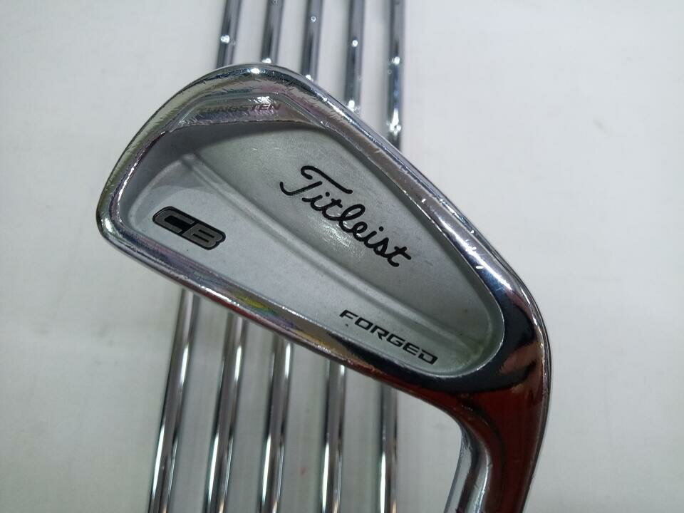 【中古】タイトリスト CB 716 アイアンセット S200フレックス 37.75インチ ダイナミックゴールド AMT Cランク 右利き用 Titleist ゴルフクラブ ゴルフドゥ ゴルフ用品 GOLF DO 中古ゴルフクラブ