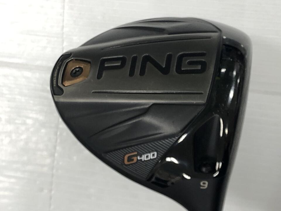 【中古】ピン G400 ドライバー 9° Sフレックス 45.25インチ ヘッドカバーあり TOUR 173-65 Dランク 右利き用 PING ゴルフクラブ ゴルフドゥ ゴルフ用品 GOLF DO 中古ゴルフクラブ
