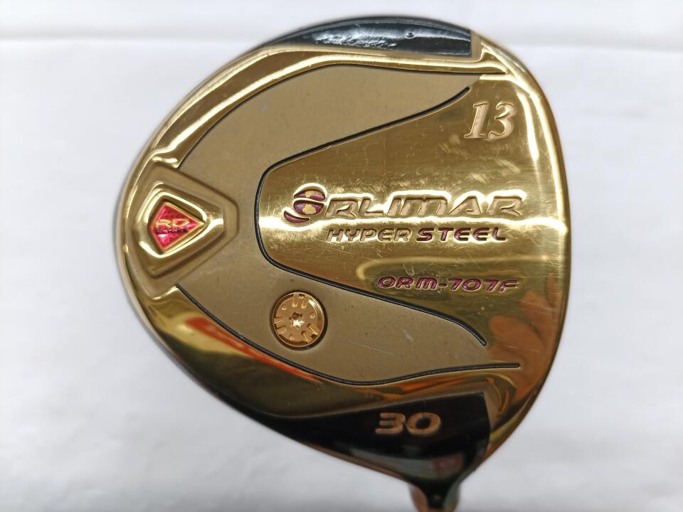 【中古】オリマー HYPER STEEL ORM-707F フェアウェイウッド FW 30° Rフレックス 39.5インチ オリジナルカーボン Cランク 右利き用 ORLIMAR ゴルフクラブ ゴルフドゥ ゴルフ用品 GOLF DO 中古ゴルフクラ